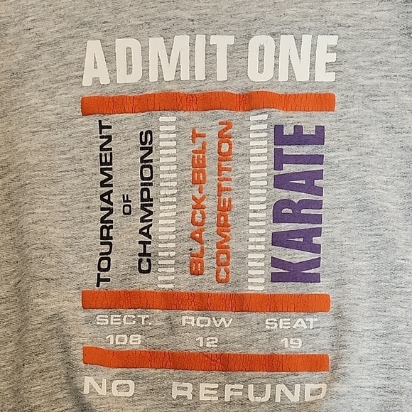 Everlast Gray Sweatshirt with Purple Details - Picture 5 of 9